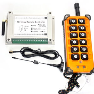 Przemysłowy 12-kanałowy zestaw zdalnego sterowania 12V-48V.